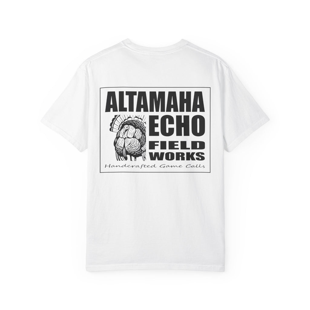 Altamaha Echo Field Works logo T-shirt | Turkey Print