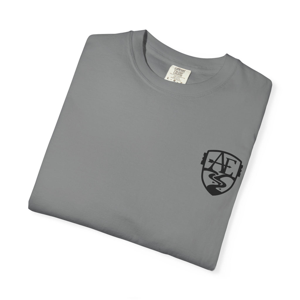Altamaha Echo Field Works logo T-shirt | Wood Duck Print
