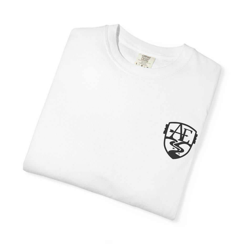 Altamaha Echo Field Works logo T-shirt | Wood Duck Print